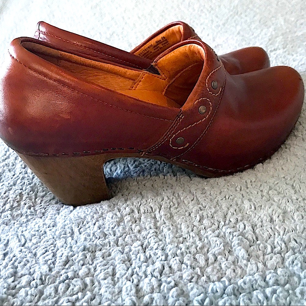 Women’s Dansko Riki Studded Wooden Heels In women’s 38/8